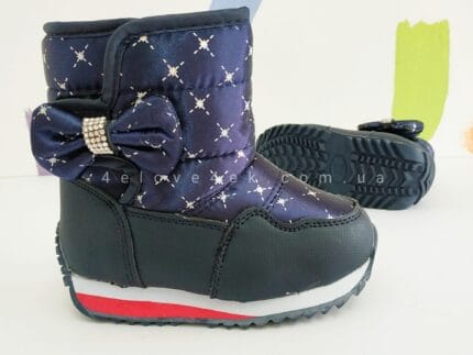 Зимові черевички для дівчаток S3058-5 сині