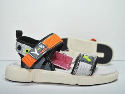 Сандалії LR10096-7 сіро-оранжеві