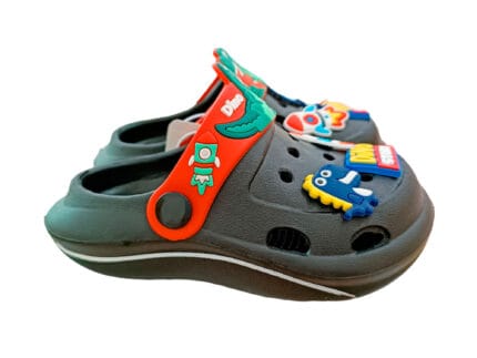 Сабо для хлопчиків чорні  "A9106-1-black"